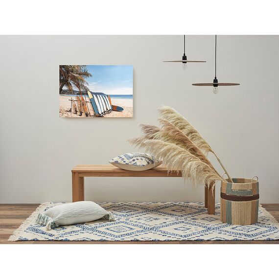Панно декоративное с эффектом 3D Surf, Beach, 70х50 см, Bergenson Bjorn, изображение 2