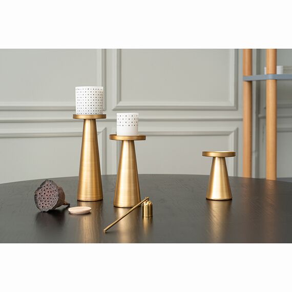 Набор подсвечников Fyr, золотистые, 3 шт., Bergenson Bjorn, изображение 11