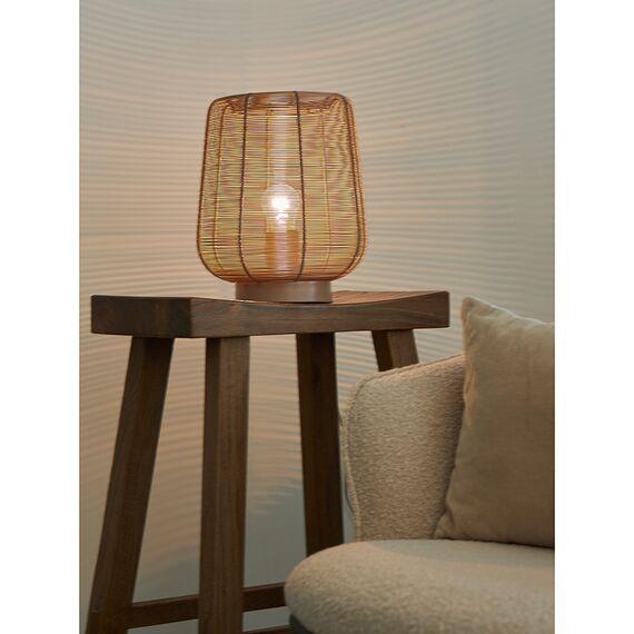 Лампа настольная Vinger, 22х26 см, бежевая, Bergenson Bjorn, изображение 3