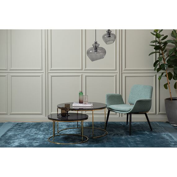 Лаунж-кресло Hilde, шенилл, светло-бирюзовое, Bergenson Bjorn, изображение 5