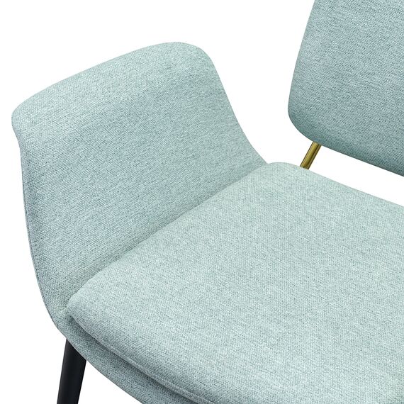 Лаунж-кресло Hilde, шенилл, светло-бирюзовое, Bergenson Bjorn, изображение 15