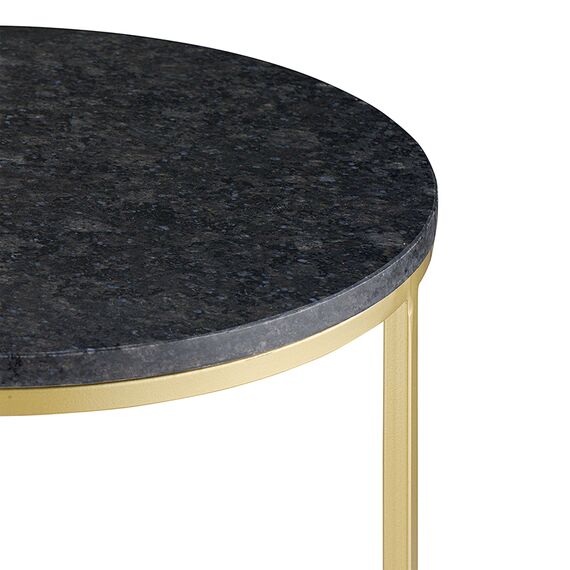 Набор из 2-х кофейных столиков Hans, 40 см и 50 см, черный мрамор, Bergenson Bjorn, изображение 15