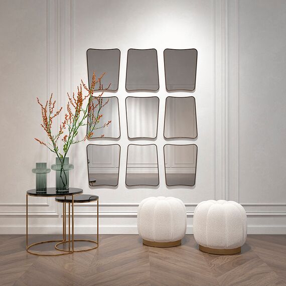 Набор из 2-х кофейных столиков Hans, 40 см и 50 см, черный мрамор, Bergenson Bjorn, изображение 5