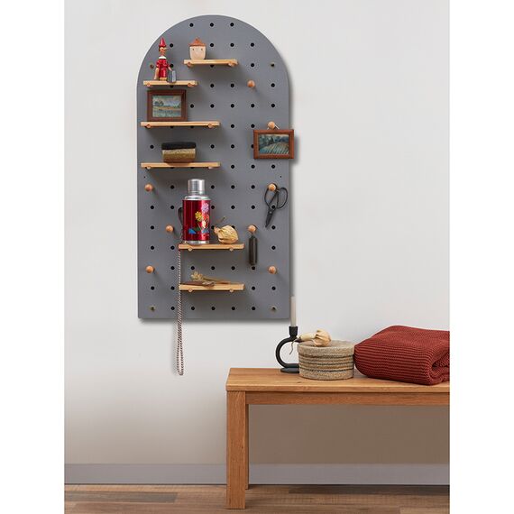 Пегборд Shely, 60х120 см, светлое дерево, Bergenson Bjorn, изображение 7