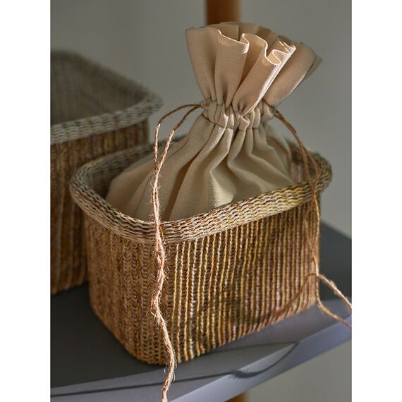 Набор из 4-х корзин для хранения Sustainable collection, бежевый, Bergenson Bjorn, изображение 5