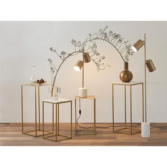 Набор из 2-х столиков Mayen Gold, золотистые, Bergenson Bjorn, изображение 13