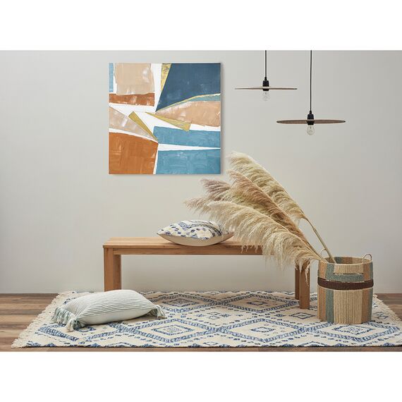 Панно декоративное с ручной росписью By Feel, 100х100 см, цветное, Bergenson Bjorn, изображение 4