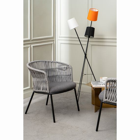 Лаунж-кресло Haugen, темно-серое/светло-серое, Bergenson Bjorn, изображение 6