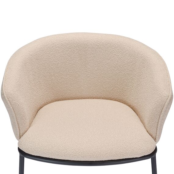 Лаунж-кресло Paal, букле, бежевое, Bergenson Bjorn, изображение 11