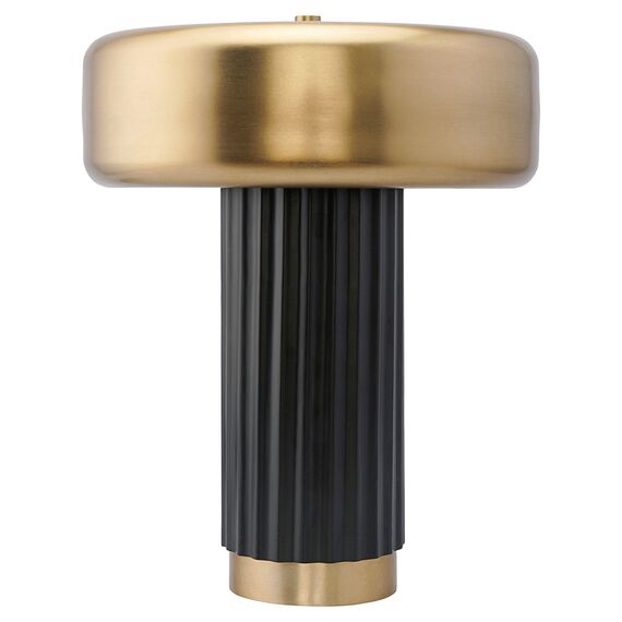 Лампа настольная Stone, 28х35 см, черная/золотистая, Bergenson Bjorn