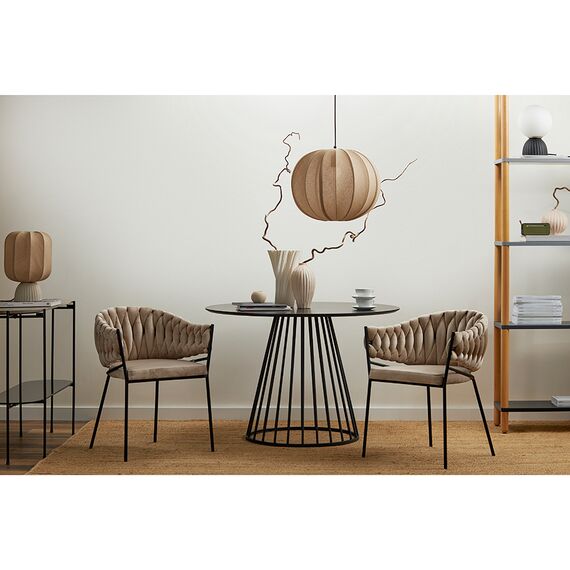 Лампа настольная Texture Moon, 20х29 см, черная, Bergenson Bjorn, изображение 2