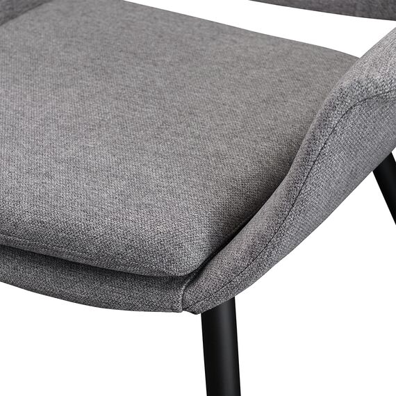 Лаунж-кресло Hilde, шенилл, серое, Bergenson Bjorn, изображение 16