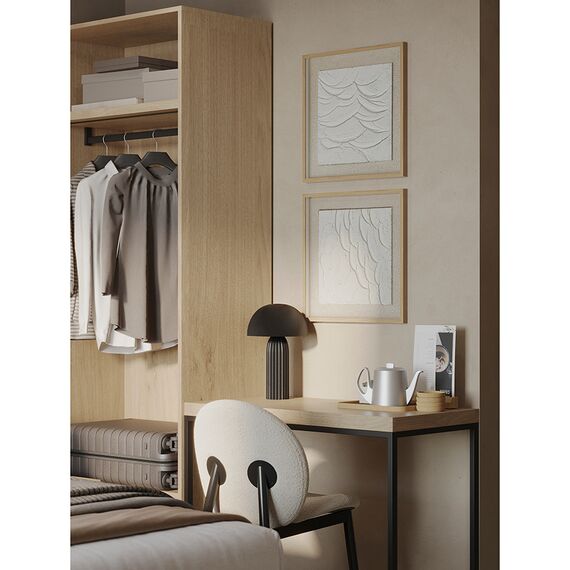 Панно декоративное с эффектом 3D Minimalism Ripples, 50х50 см, Bergenson Bjorn, изображение 2