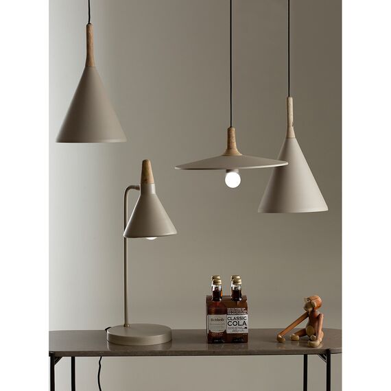 Лампа настольная Thor, 25х57 см, бежевая, Bergenson Bjorn, изображение 3