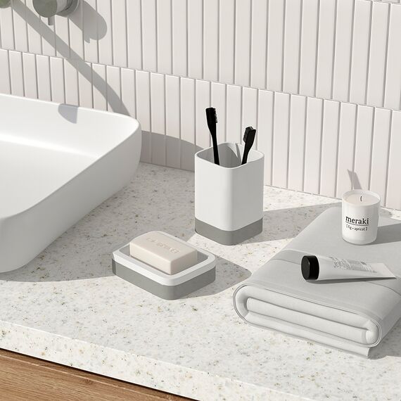 Мыльница Tyer, белая/серая, Bergenson Bjorn Bath, изображение 2