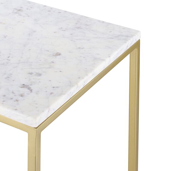 Набор из 2-х столиков Mayen Gold, белые/золотистые, Bergenson Bjorn, изображение 15