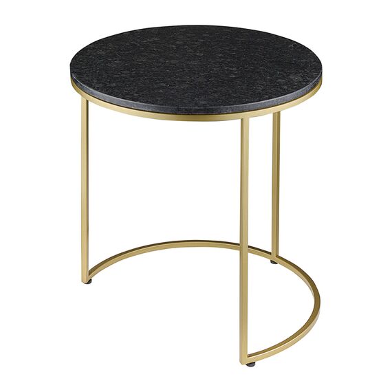 Набор из 2-х кофейных столиков Hans, 40 см и 50 см, черный мрамор, Bergenson Bjorn, изображение 11