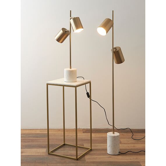 Лампа настольная Irjo, 33х13х73 см, золотистая, Bergenson Bjorn, изображение 2