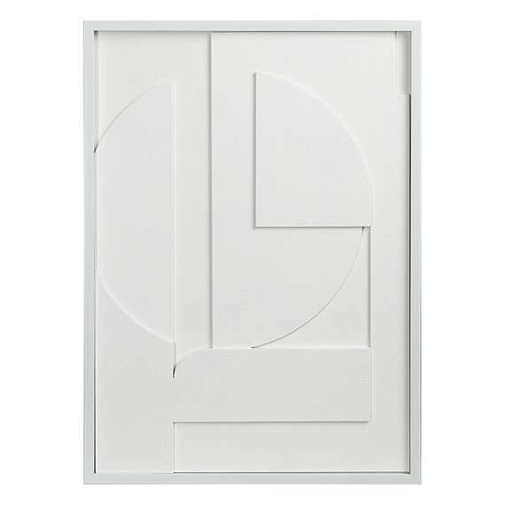 Панно декоративное с эффектом 3D Minimalism, с белой рамой, 50х70 см, Bergenson Bjorn