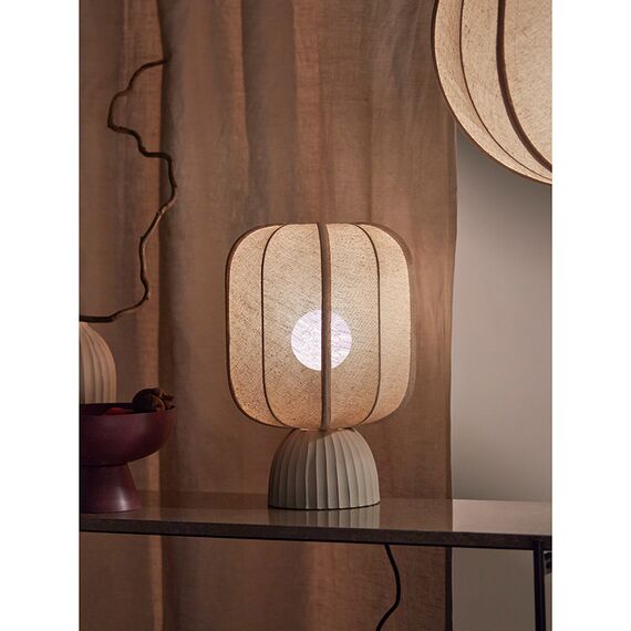 Лампа настольная Texture Rib, 27х39 см, бежевая, Bergenson Bjorn, изображение 8