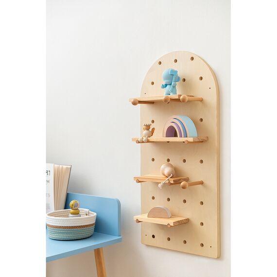 Пегборд Shely, 38х80 см, светлое дерево, Bergenson Bjorn, изображение 3