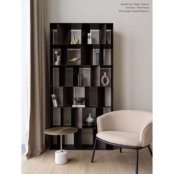 Лаунж-кресло Paal, букле, бежевое, Bergenson Bjorn, изображение 9