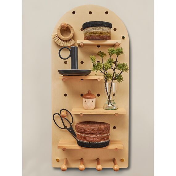 Пегборд Shely, 38х80 см, светлое дерево, Bergenson Bjorn, изображение 13