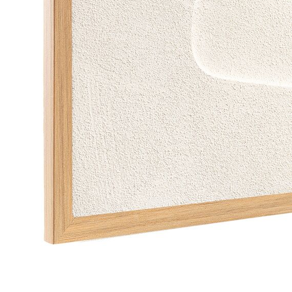 Панно декоративное с эффектом 3D Minimalism, с бежевой рамой, 50х70 см, Bergenson Bjorn, изображение 5