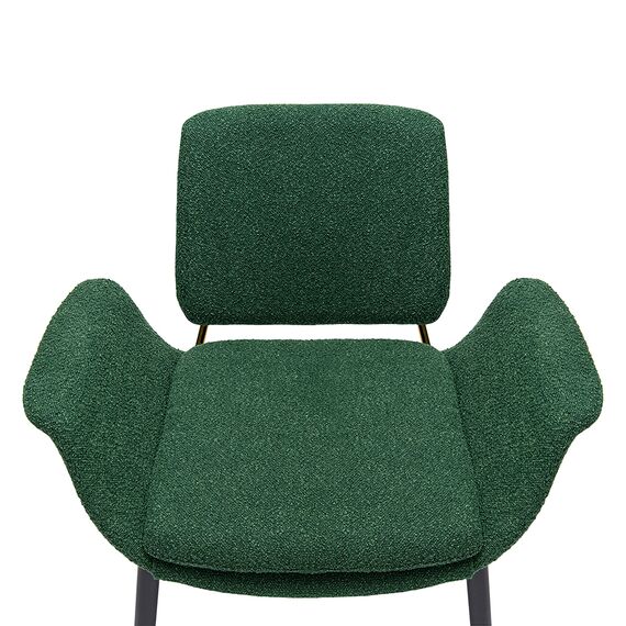 Лаунж-кресло Hilde, букле, темно-зеленое, Bergenson Bjorn, изображение 11