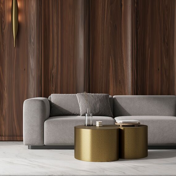 Набор из 2-х столиков Grannis, золотистые, Bergenson Bjorn, изображение 5