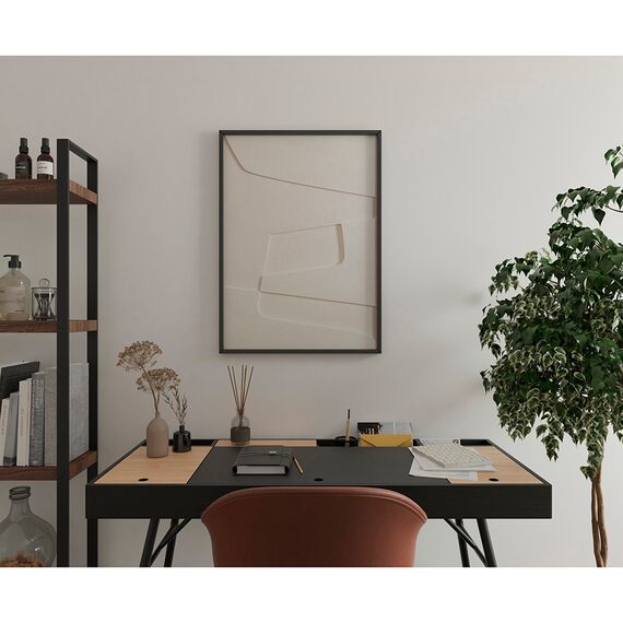 Панно декоративное с эффектом 3D Minimalism, с черной рамой, 50х70 см, Bergenson Bjorn, изображение 2