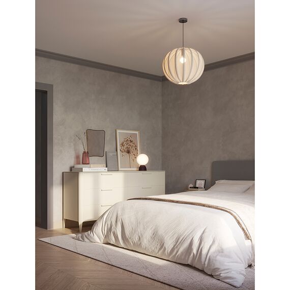 Лампа настольная Texture Moon, 20х29 см, вишневая, Bergenson Bjorn, изображение 4