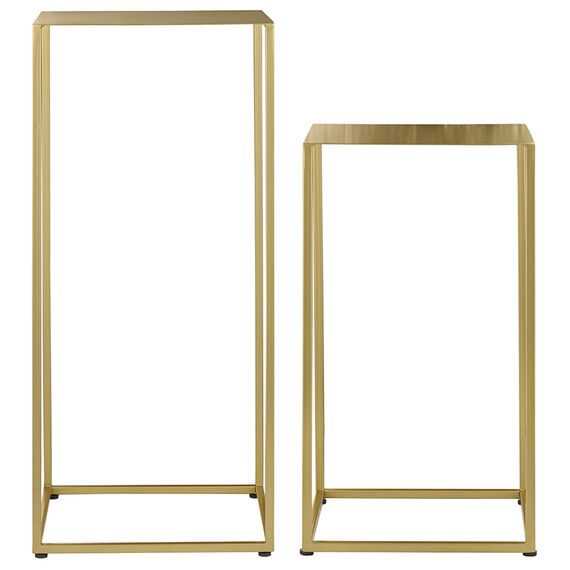 Набор из 2-х столиков Mayen Gold, золотистые, Bergenson Bjorn