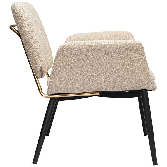 Лаунж-кресло Hilde, букле, серо-бежевое, Bergenson Bjorn, изображение 20