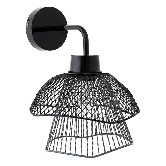 Светильник настенный Vinger, 25х30х33 см, черный, Bergenson Bjorn