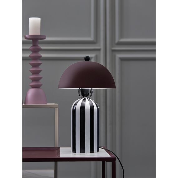 Светильник настольный Anniken, 25х38 см, черный/белый/сливовый, Bergenson Bjorn, изображение 5