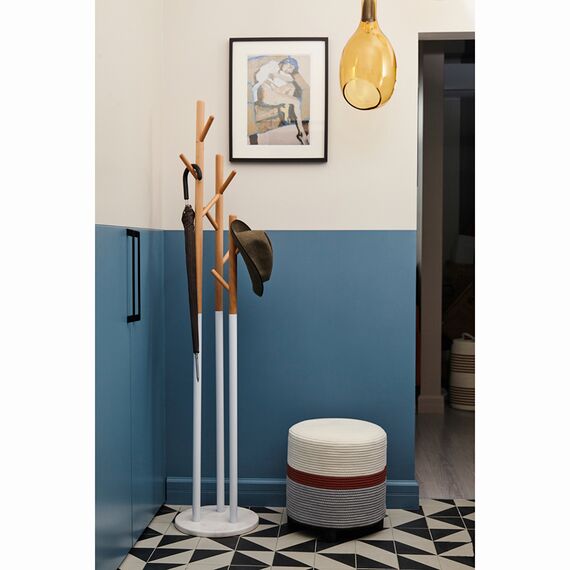 Пуф Andrin, светло-бежевый/серый/коричневый, Bergenson Bjorn, изображение 7