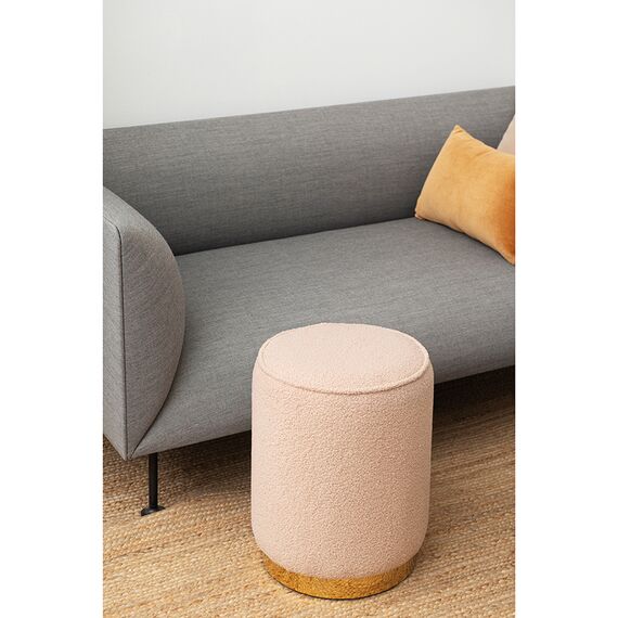 Пуф Evie, букле, бежево-розовый, Bergenson Bjorn, изображение 6