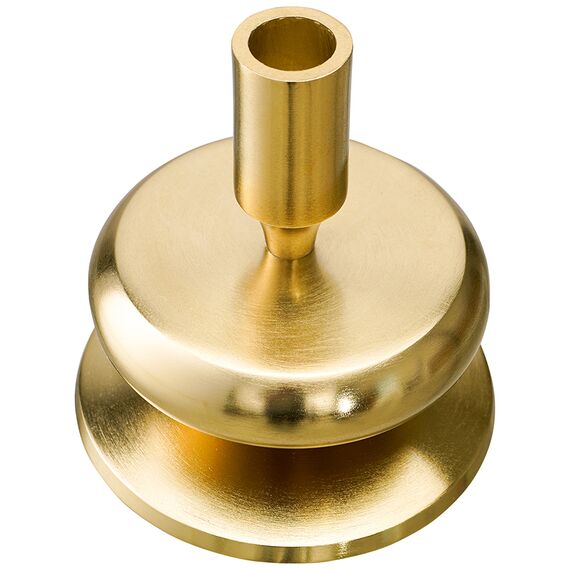 Подсвечник Stone, 13 см, золотистый, Bergenson Bjorn, изображение 3