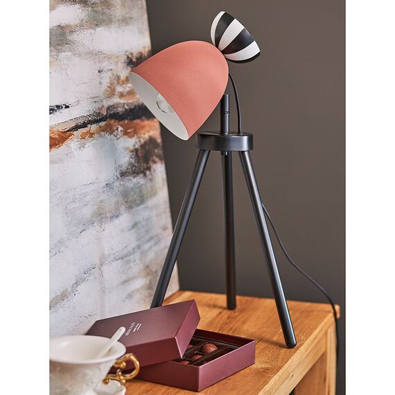 Светильник настольный Anniken, 20х58 см, черный/белый/терракотовый, Bergenson Bjorn, изображение 4