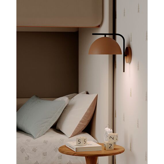 Светильник настенный Jassy, 29х26 см, коричневый, Bergenson Bjorn, изображение 3