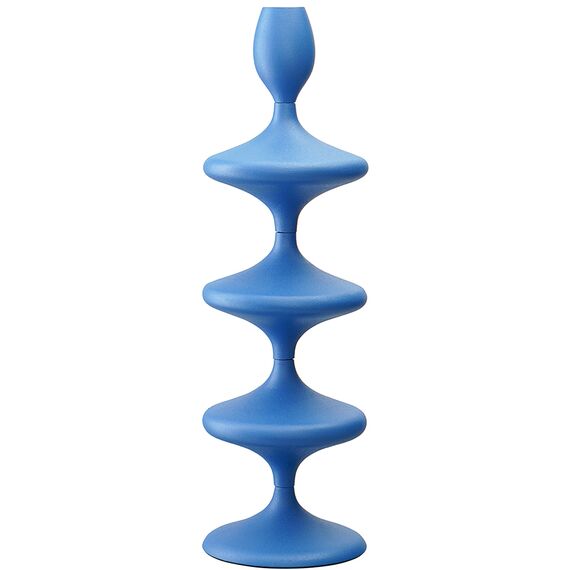 Подсвечник Vivlend, 38 см, синий, Bergenson Bjorn