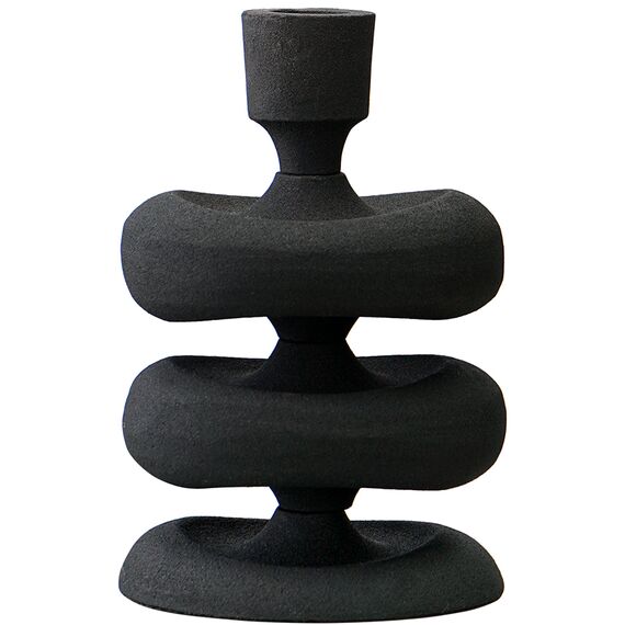 Подсвечник Vivlend, 17 см, черный, Bergenson Bjorn