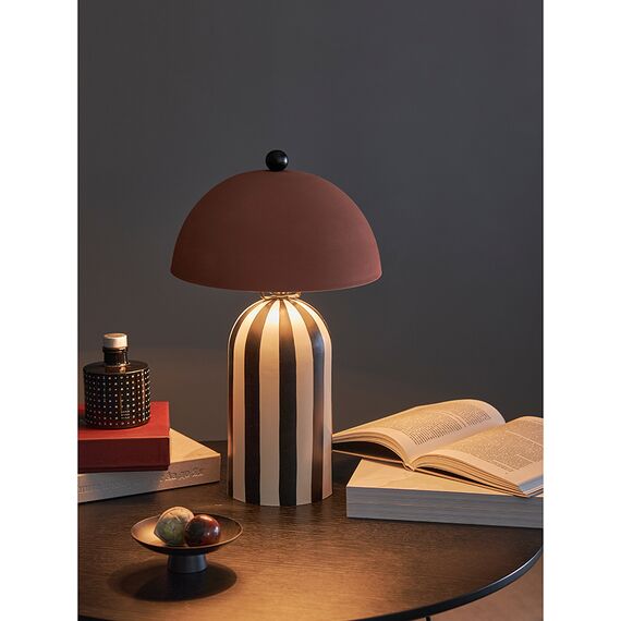 Светильник настольный Anniken, 25х38 см, черный/белый/терракотовый, Bergenson Bjorn, изображение 5