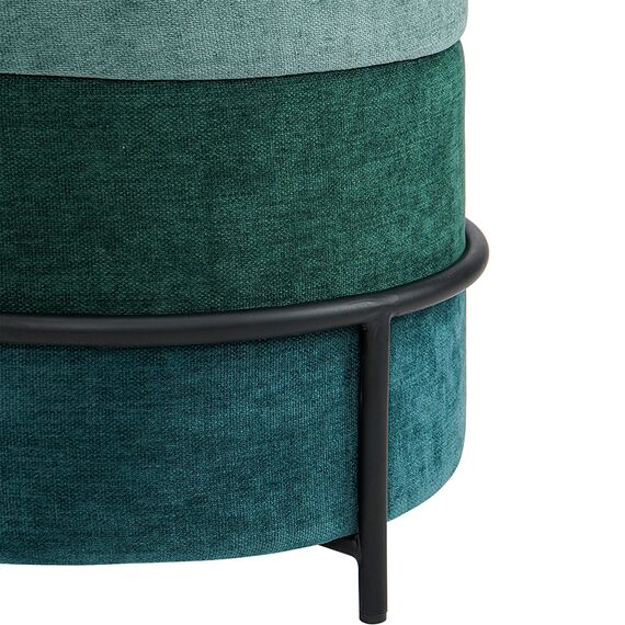 Пуф Norunn, шенилл, мятно-бирюзовый, Bergenson Bjorn, изображение 6