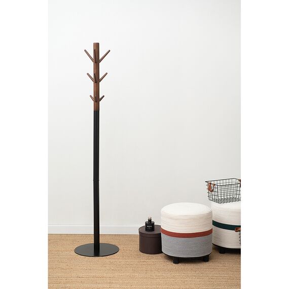 Пуф Andrin, светло-бежевый/серый/коричневый, Bergenson Bjorn, изображение 4