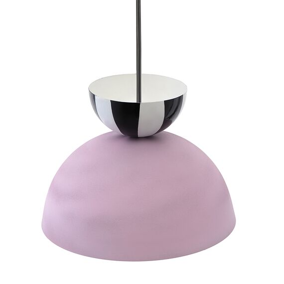 Светильник подвесной Anniken, 31х24 см, черный/белый/лиловый, Bergenson Bjorn, изображение 9