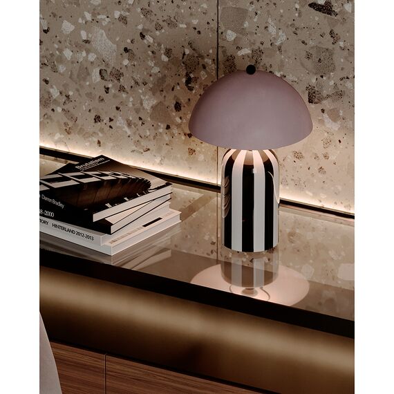 Светильник настольный Anniken, 25х38 см, черный/белый/лиловый, Bergenson Bjorn, изображение 7