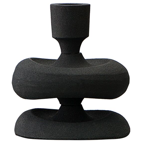 Подсвечник Vivlend, 12 см, черный, Bergenson Bjorn