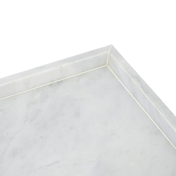Поднос Marm, 28х20 см, белый мрамор, Bergenson Bjorn, изображение 4